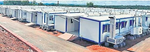 The hospital built by Tata Group during the Covid pandemic.