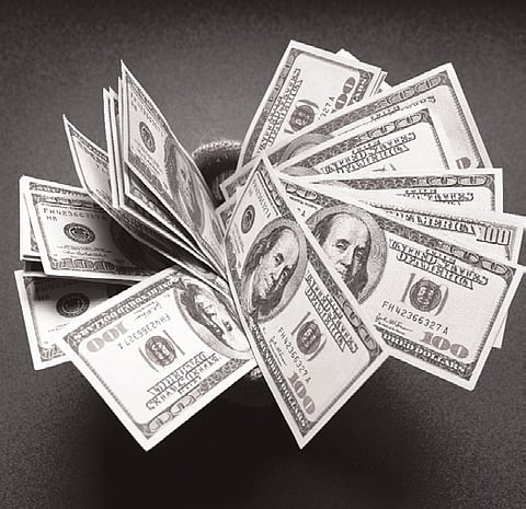 Forex ends seven-week winning streak, down $3.7 bn; rupee falls below 84 level