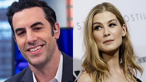 Sacha Baron Cohen, Rosamund Pike to star in 'Ladies First' for Netflix