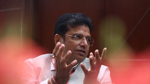 Industries Minister D Sridhar Babu