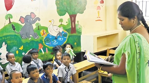 The study suggests that time spent on each subject was often insufficient