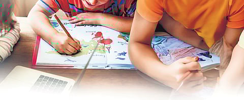 Bright kid, but dragging feet
in academics