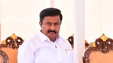 Minister for Tamil Development Department MP Saminathan