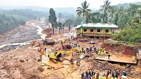 Mundakkai in Wayanad after the landslides