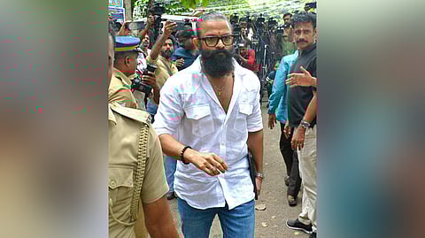 Actor Jayasurya leaves Cantonment police station in Thiruvananthapuram