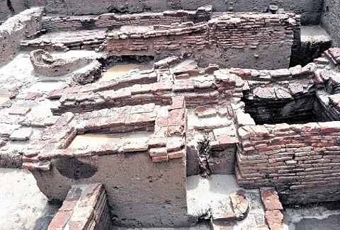 Dholavira, archaeological site located in Khadirbet, Kutch District, Gujarat