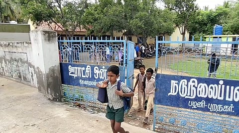 A total of 100 students study in the school.