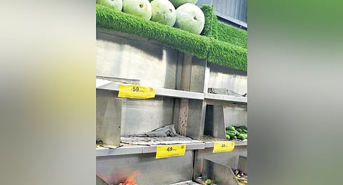 Stock before the storm