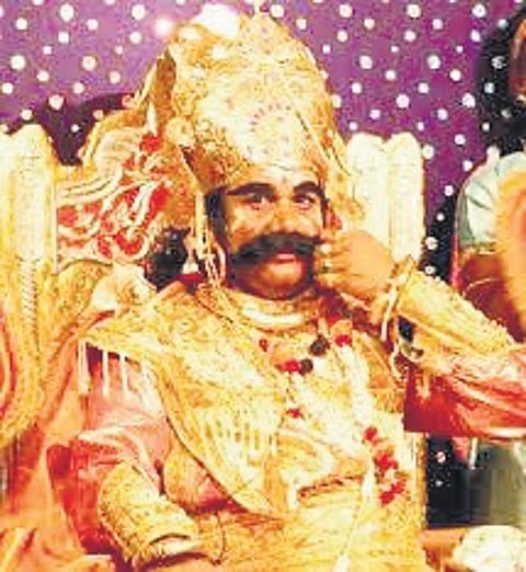 Hrushikesh Bhoi, King Kansa of Baragarh Dhanu Yatra