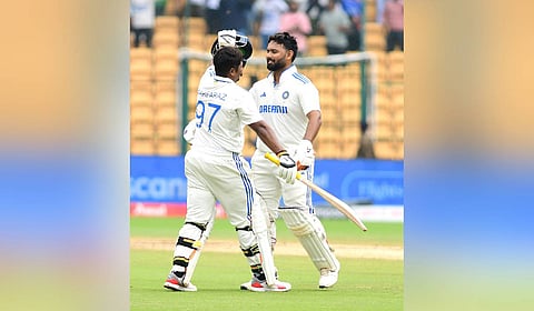 Sarfaraz Khan and Rishab Pant