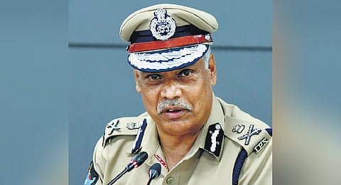 DGP Dwaraka Tirumala Rao addressing the media on Friday