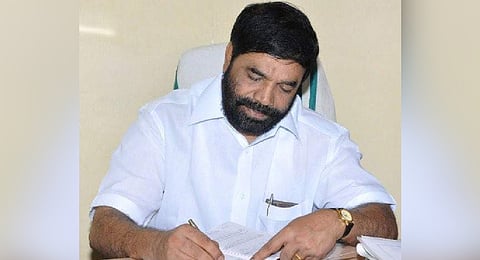 Minister V N Vasavan.