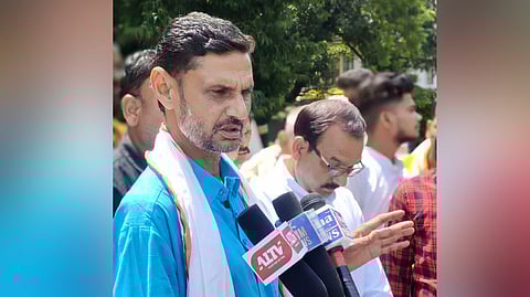 Madhya Pradesh Congress MLA Babu Jandel Meena.