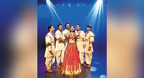 Draupadi and the Pandavas