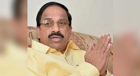 Telangana state Agriculture Minister Thummala Nageswara Rao