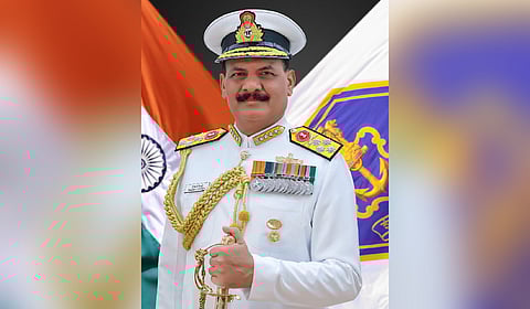 Chief of the Naval Staff, Admiral Dinesh K Tripathi