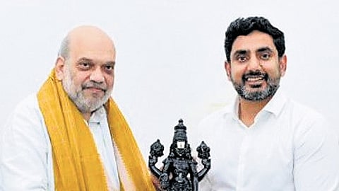 IT Minister Nara Lokesh seeks Union government’s help to create 20 lakh jobs