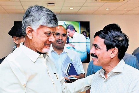 Students of Vidyalaya School donate Rs 1.75 lakh to CMRF for flood relief in Andhra