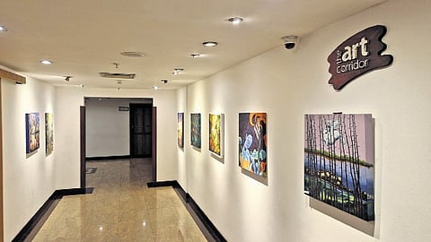 ‘Wayanadinoru Varathangu’ painting exhibition in the Art Corridor at Hotel Le Meridien, Kochi