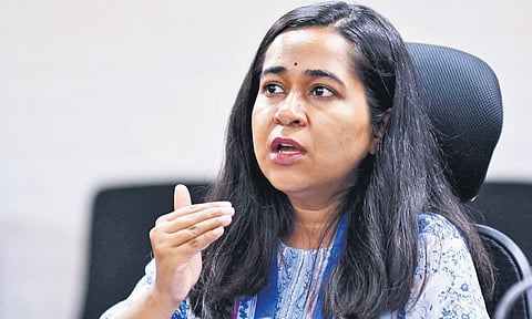 Meena along with District Revenue Officer (DRO), V Srinivasa Rao addressed the mediapersons on Tuesday about focusing on compensation payments to those the Budameru flood.