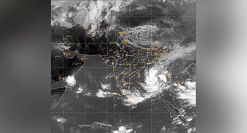 The depression over the east-central Bay of Bengal will further intensify into a cyclonic storm by October 23 and cross north Odisha and southern West Bengal