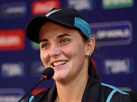 New Zealand all-rounder Melie Kerr made history on Tuesday by becoming the first Kiwi to win the prestigious Rachael Heyhoe Flint Trophy.