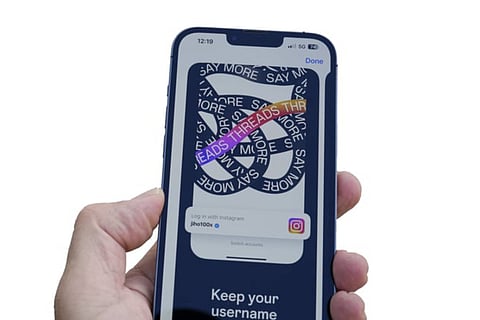 Home page of Meta's Threads app. Image used for representational purposes.