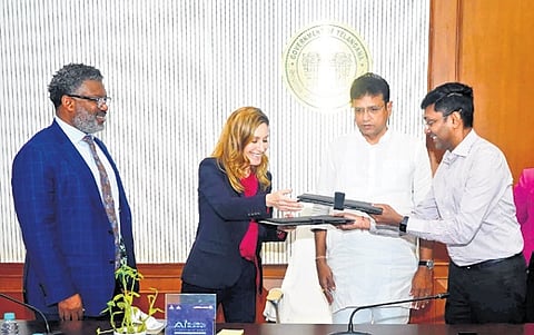 Fortune-500 company Thermo Fisher Scientific signs an MoU with the state government on Wednesday