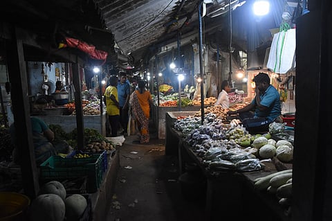 Saidapet Vegetable Market at Jennis Road to be remodified into a modern vegetable market by Greateer Chennai corporation