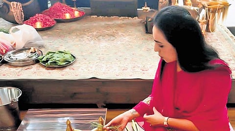 Neeru Sharma, who holds two postgraduate degrees in economics—one from Delhi University and the other from Andhra University—said she tries to be different from the common priests.