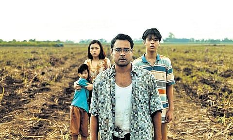 A still from the movie 'Outside'