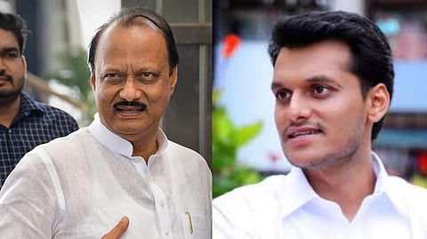 Deputy Chief Minister Ajit Pawar, his nephew Yogendra Pawar
