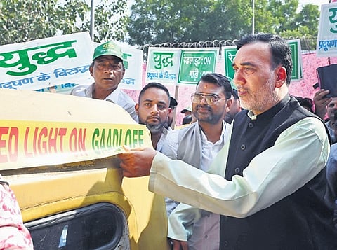 Delhi Environment Minister Gopal Rai.
