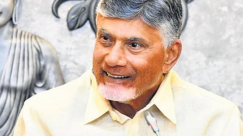 TDP supremo N Chandrababu Naidu