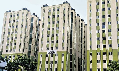 Residents have also complained of faulty locks, missing window handles, leaky pipelines and damp walls | Express