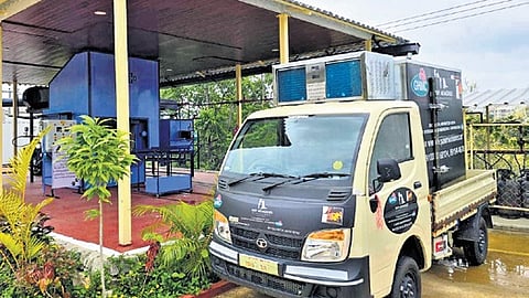 The animal crematorium at Nallagandla