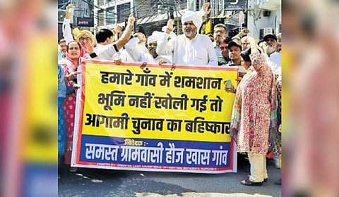 March raising Delhi’s rural belt issues gets support