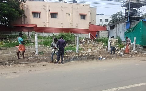 After 59 years, the officials have finally retrieved the civic body land on Saturday.