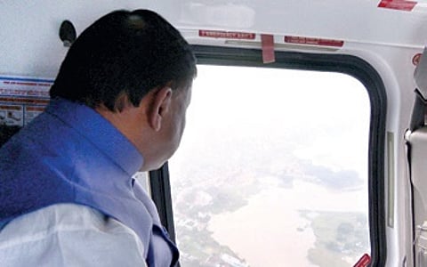 CM takes stock of the cyclone-hit areas