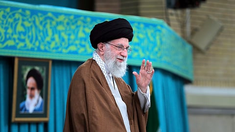 Iranian's Supreme Leader Ayatollah Ali Khamenei.