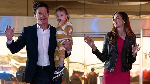 The Family Plan stars Mark Wahlberg and Michelle Monaghan