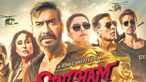 'Singham Again' movie review: Rohit Shetty’s cop universe goes all out, of ideas