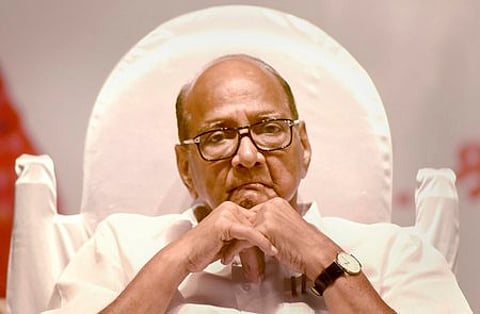 NCP chief Sharad Pawar.