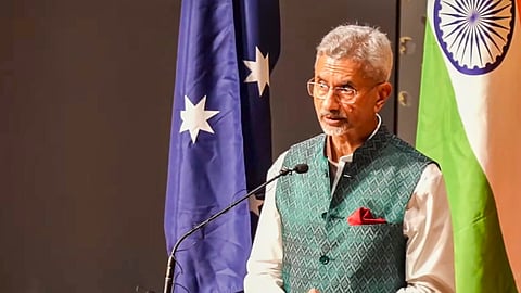 External Affairs Minister S. Jaishankar during an interaction with members of the Indian community, in Brisbane, Australia, Nov. 3, 2024.