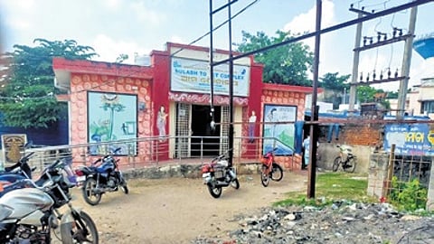 The under-maintained toilets in Behrampur