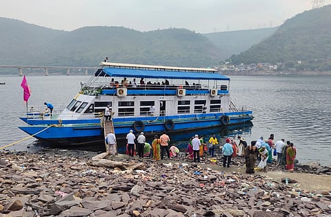 Ferry services will start in Krishna River to Srisailam from Nagarjuna Sagar