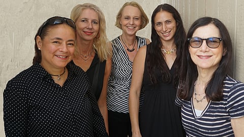 The travelling quintet for Sheroes world tour.