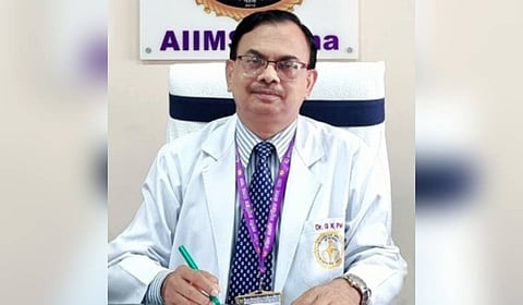 Dr Gopal Krushna Pal, Executive Director of the All India Institute of Medical Sciences (AIIMS) Patna, who has been removed from his post following allegations of abusing.