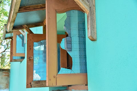 The intermediate caste gang members ransacked the house of the 17-year-old SC boy in Melapattam in Tirunelveli district.