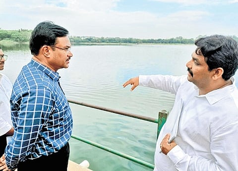 HYDRAA Commissioner A V Ranganath on Thursday sought details of flood mitigation plans